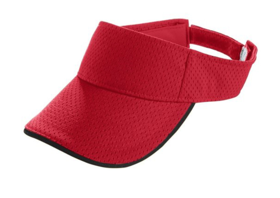 ATHLETIC MESH TWO-COLOR VISOR Adult/Youth